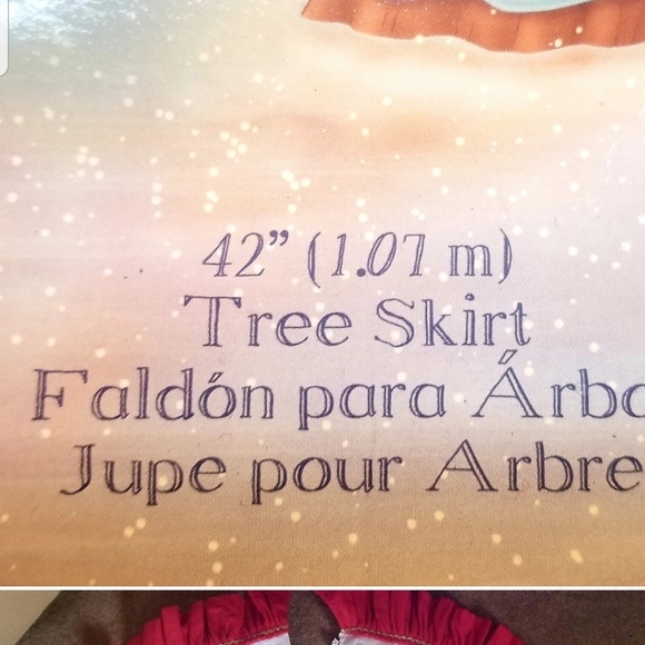 Disney Christmas Tree Skirt Tigger, Eeyore, Pooh, Piglet - Picture 6 of 6